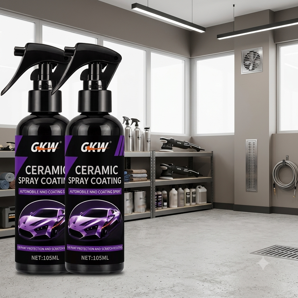 Quick-Detail Ceramic Spray Coating – High-Gloss Protection (105ml)