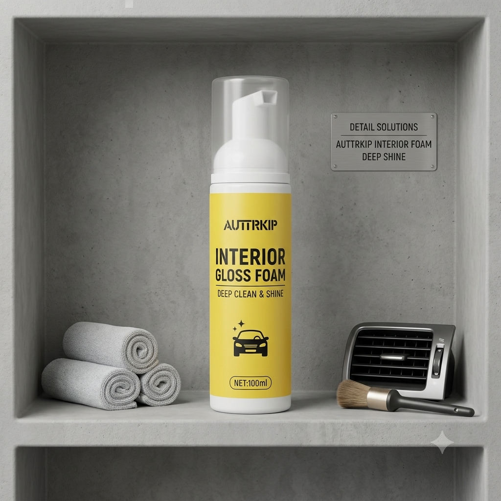 AUTTRKIP Interior Gloss Foam Cleaner