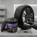 Premium Black Tire Wax & Rubber Restorer